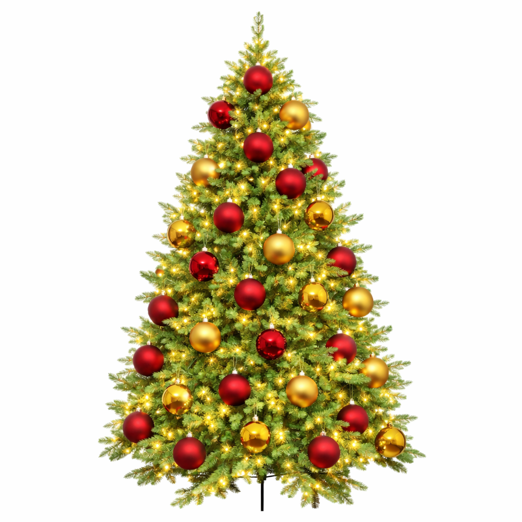 Decoratiepakket Red & Gold